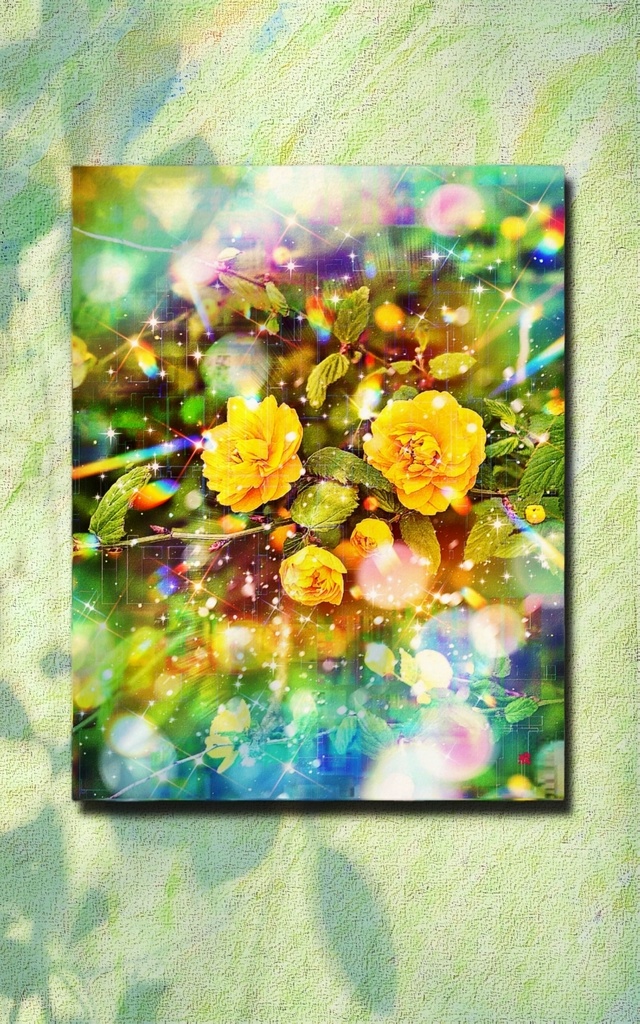 a-1854 季節に彈 Moment of Spring キャンバスアート - F6