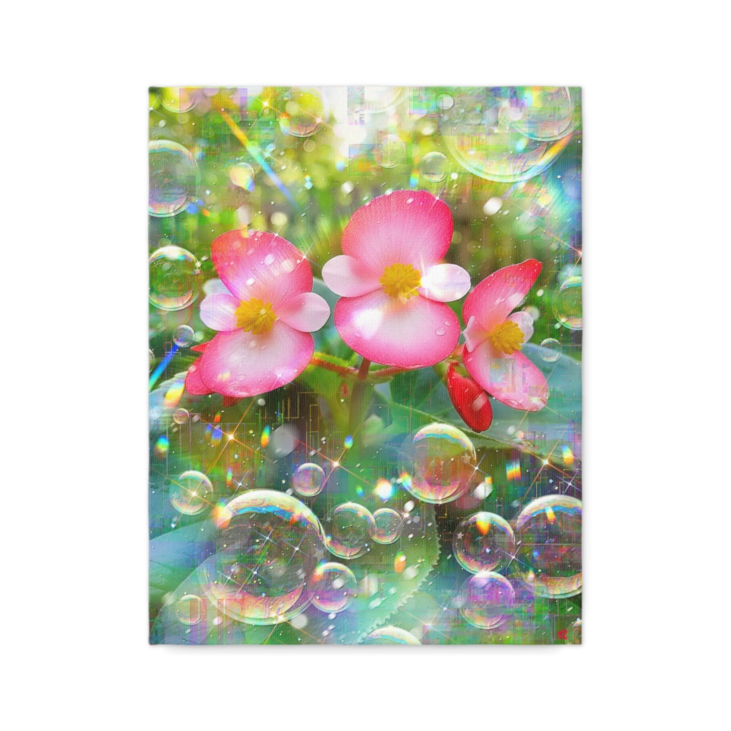 a-2498 秋麗の光と生命の華 Unending Devotion キャンバスアート - F6