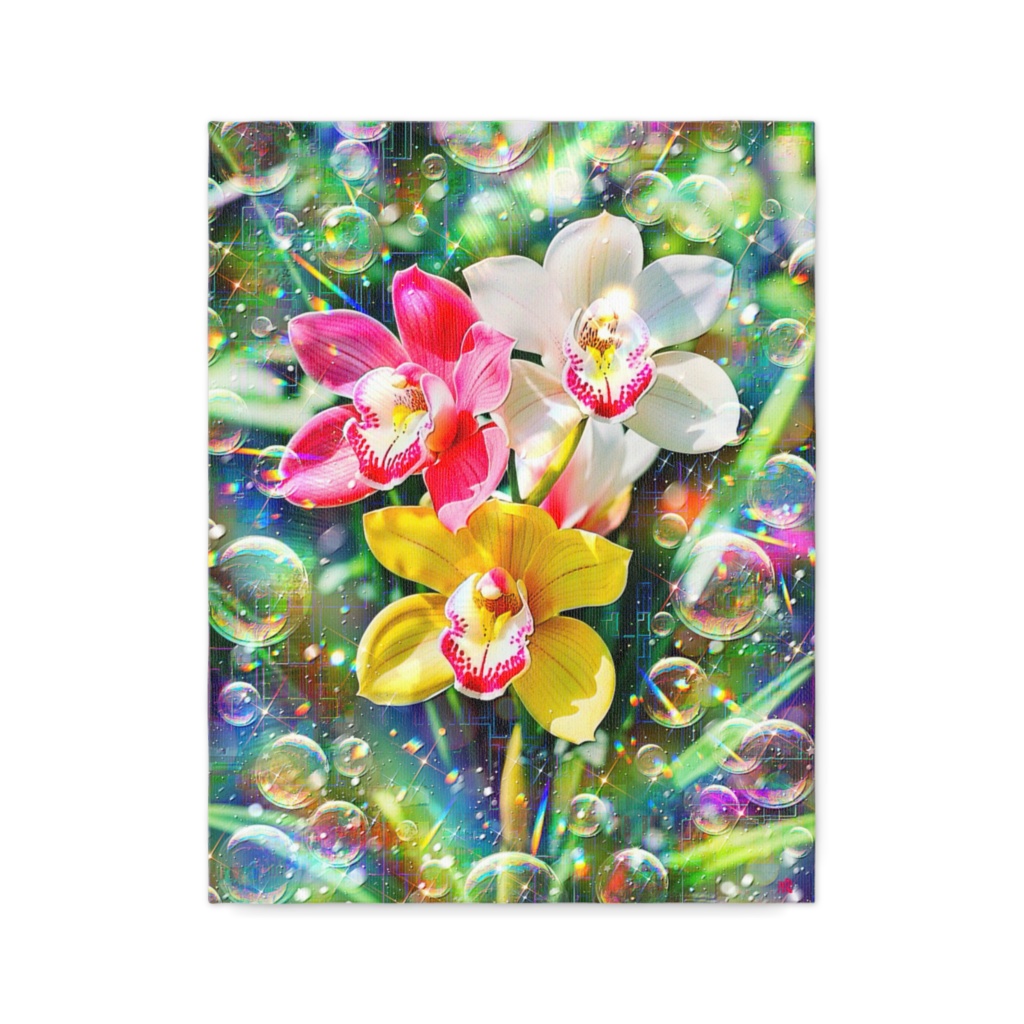 a-2508 天光の庭に咲く慈しみの祈り A Pure Devotion