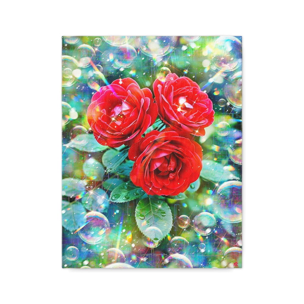 a-2509 水澄む庭の愛しき微笑み Tender Morning