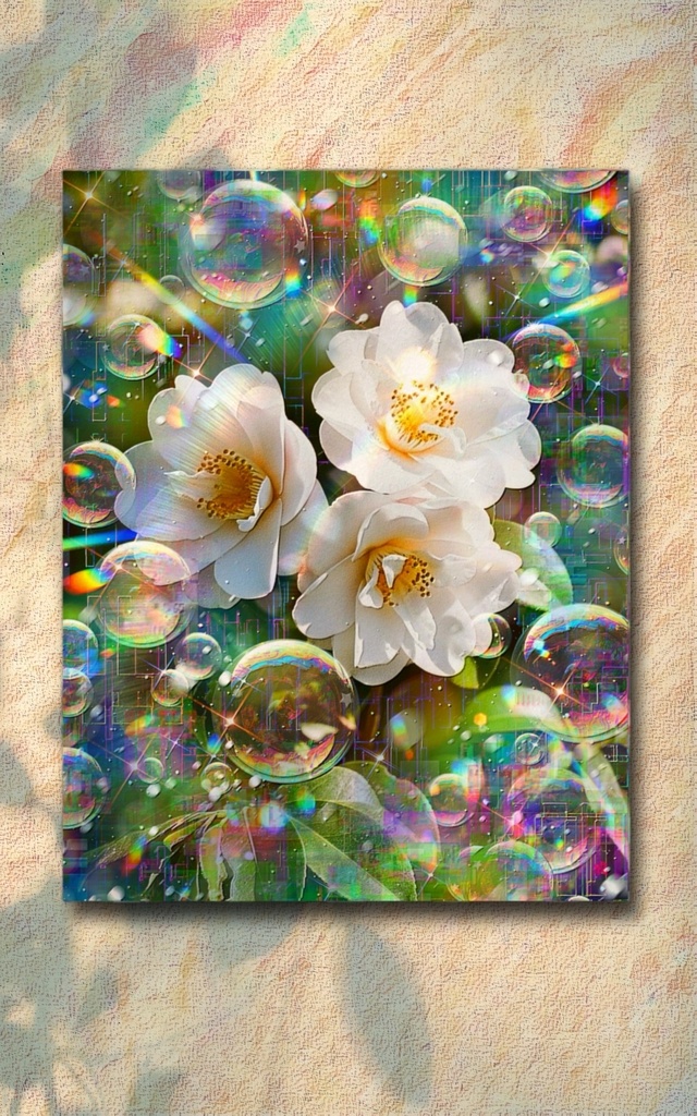 a-2510 冬麗の陽揺れる虹の華 Unfading Ideal Love