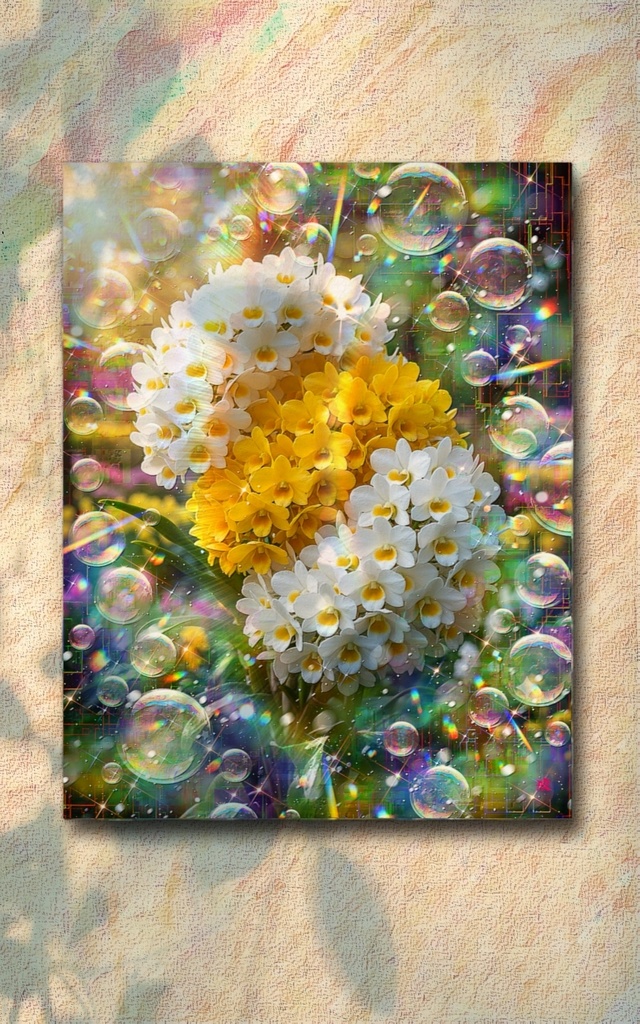 a-2511 冬ざれの陽に解ける慈愛の七彩 Hope Undimmed