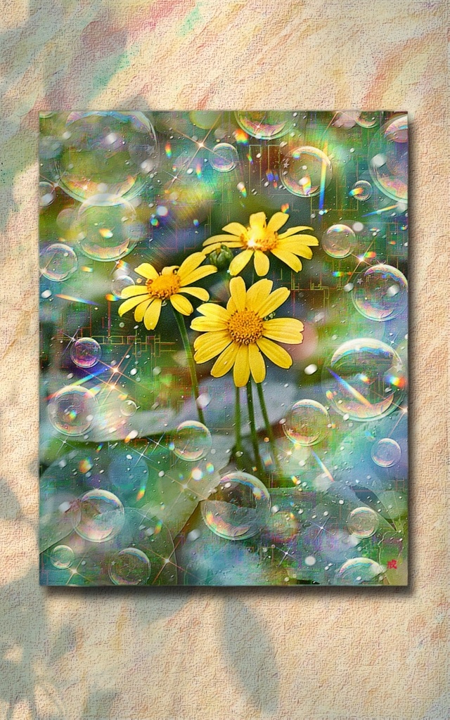 a-2515 陽だまりに咲く微笑み Light of Blessing