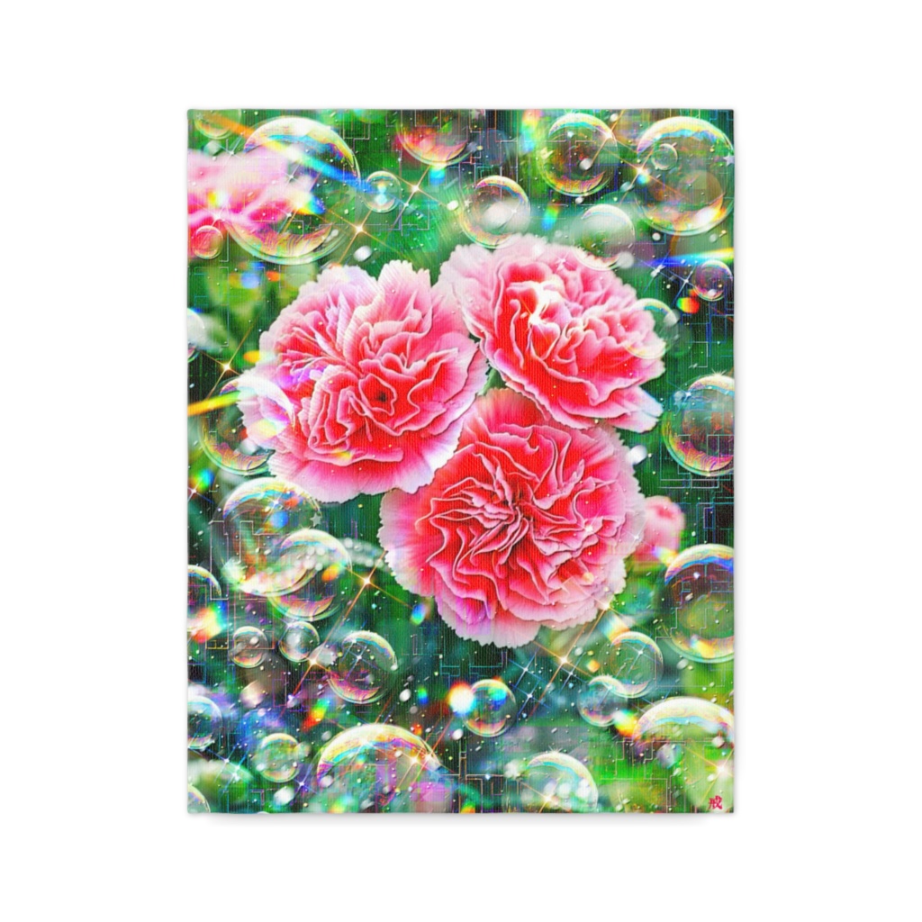 a-2521 彩華の庭に宿る虹の雫 Blessed Family Light