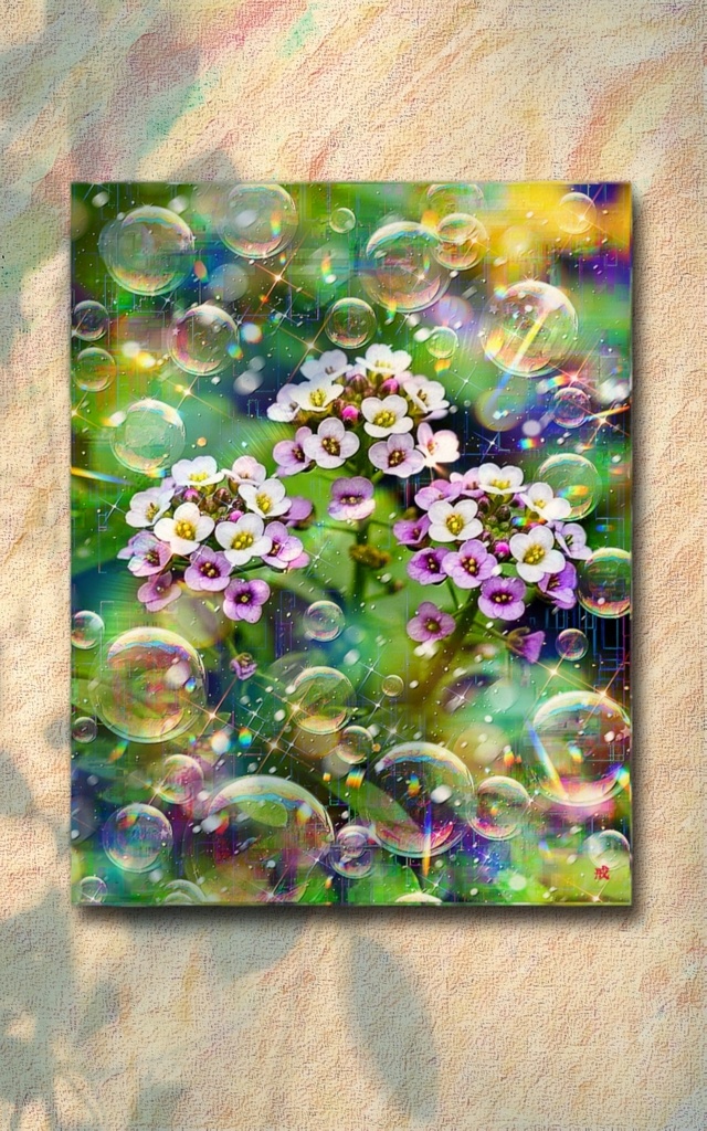 a-2523 冬麗 虹彩の報恩 Grace and Gratitude