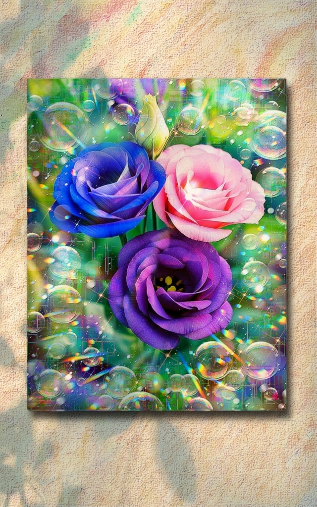 a-2528 霜朝の虹に結ぶ祈り Tender Growth