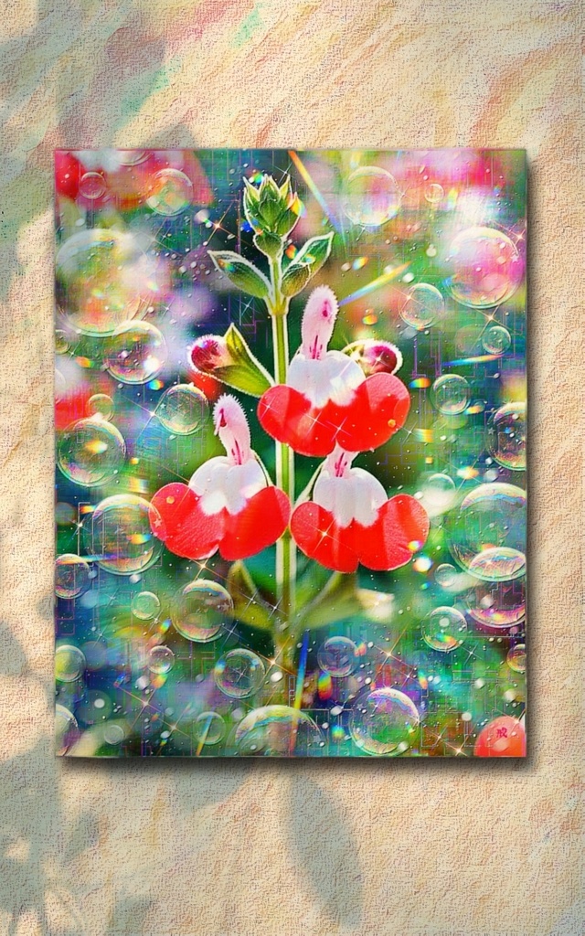 a-2529 冬麗の庭に咲く微笑み Grace of Family Ties