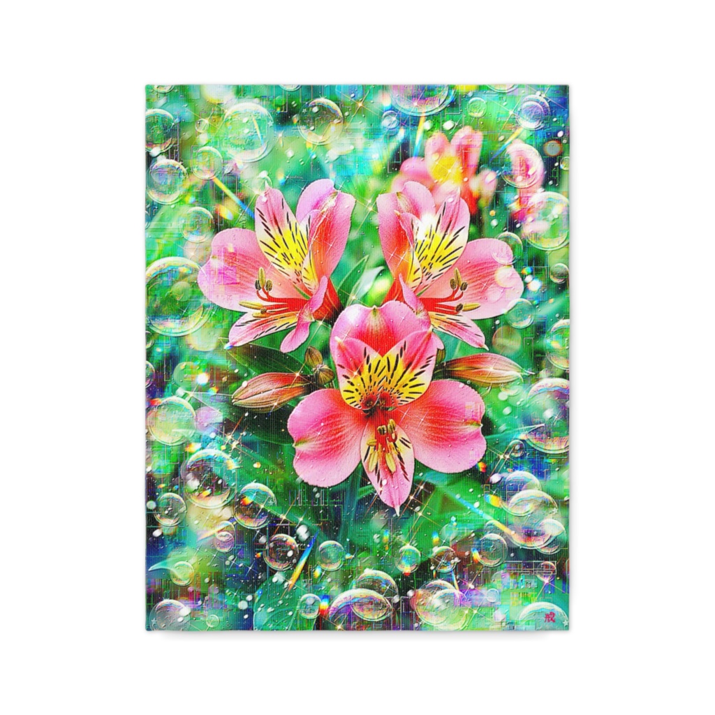 a-2530 慈光満ち笑み交わす庭 Eternal Kinship Hope