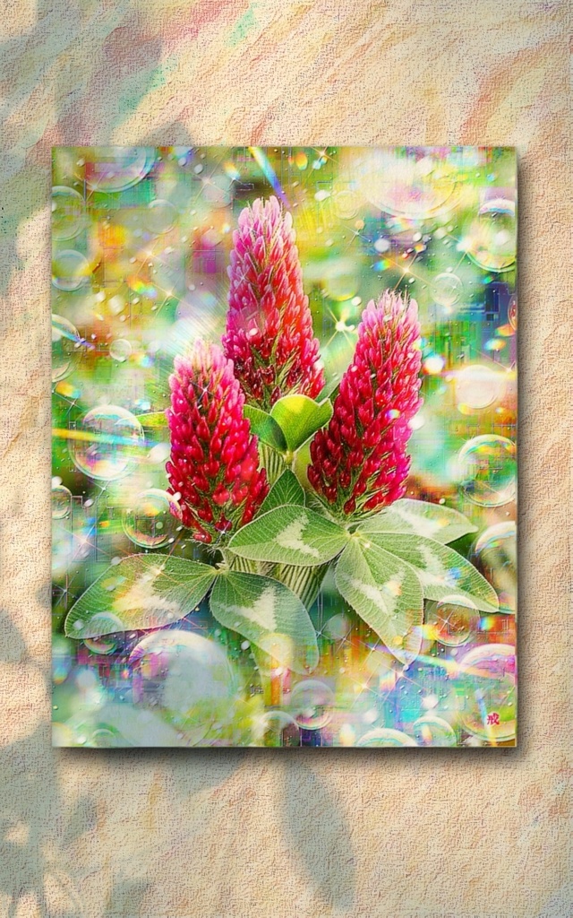 a-2534 祈りの園に咲く祝ぎの灯 Prayers of Love