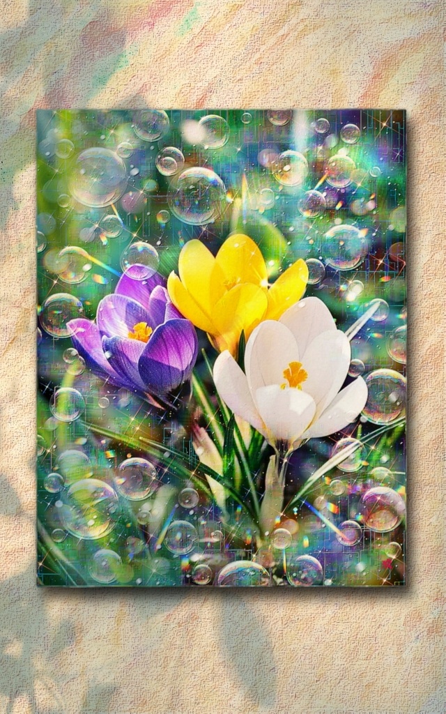 a-2537 霜解の庭にほどける笑み Eternal Innocent Light