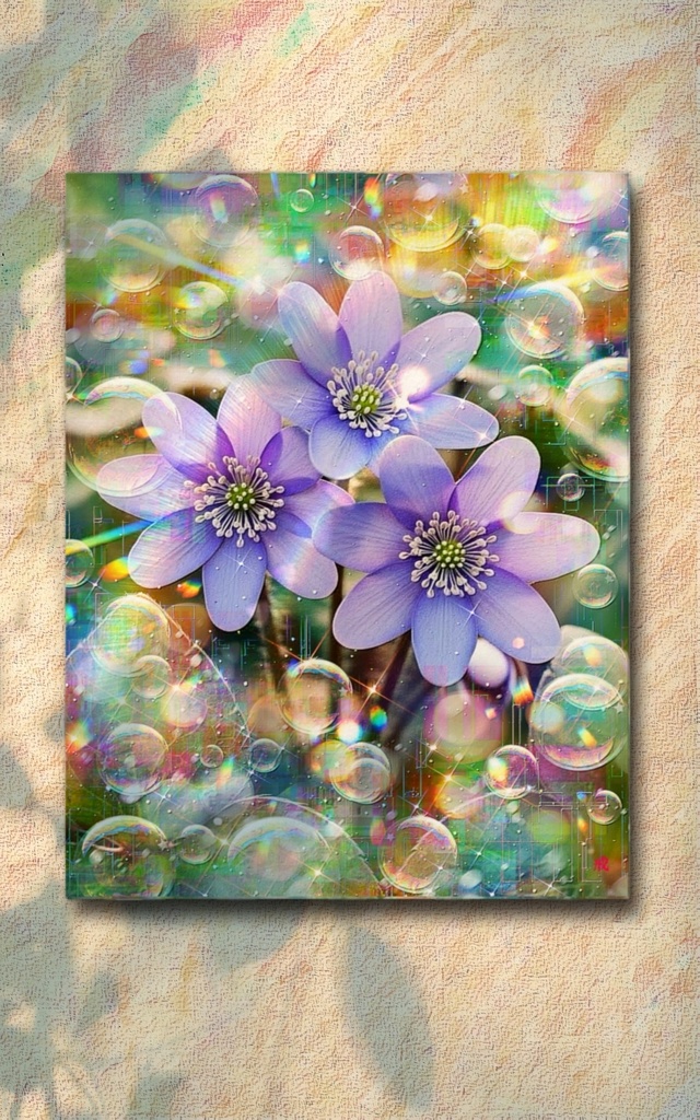 a-2538 霜晨の虹に宿る祈華 Eternal Pure Smiles