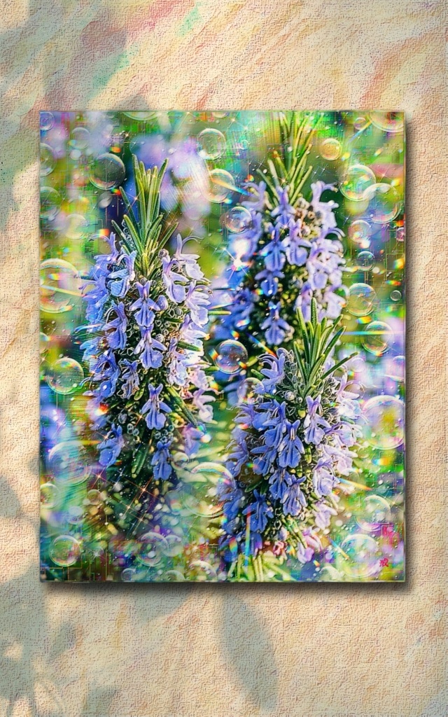 a-2542 冴ゆる朝の慈しき虹光 Eternal Grace