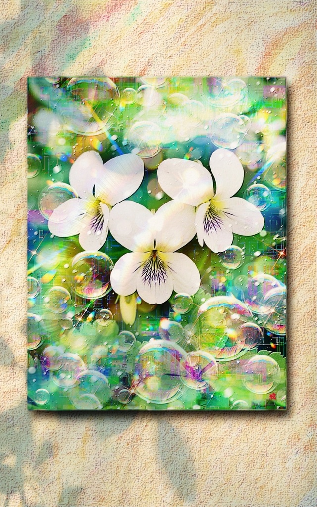 a-2543 祝福の光り射す氷華の園 Hope Unfolding