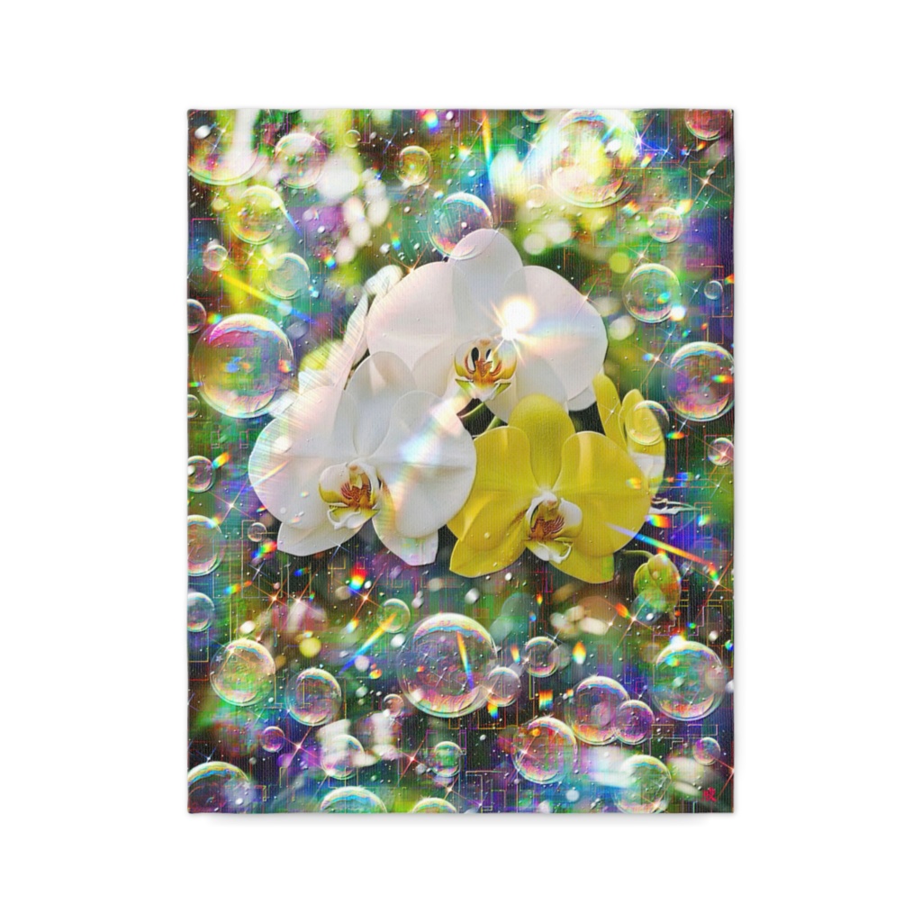 a-2544 祈りの陽降る瑞気の朝 Blessings in Bloom