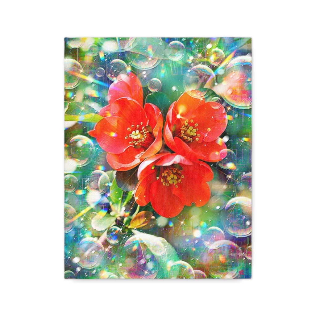 a-2553 慈光に舞う祈華の朝 Blessing Bloom