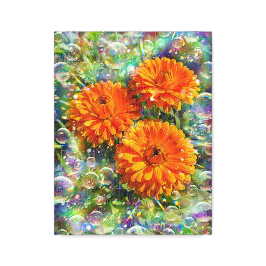 a-2555 寒紅の庭の希望の微笑み Eternal Warmth