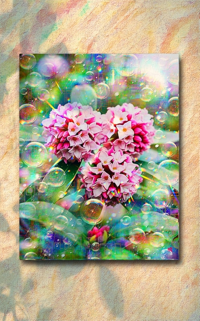 a-2556 虹の祝福宿る常若の庭 Infinite Pure Joy