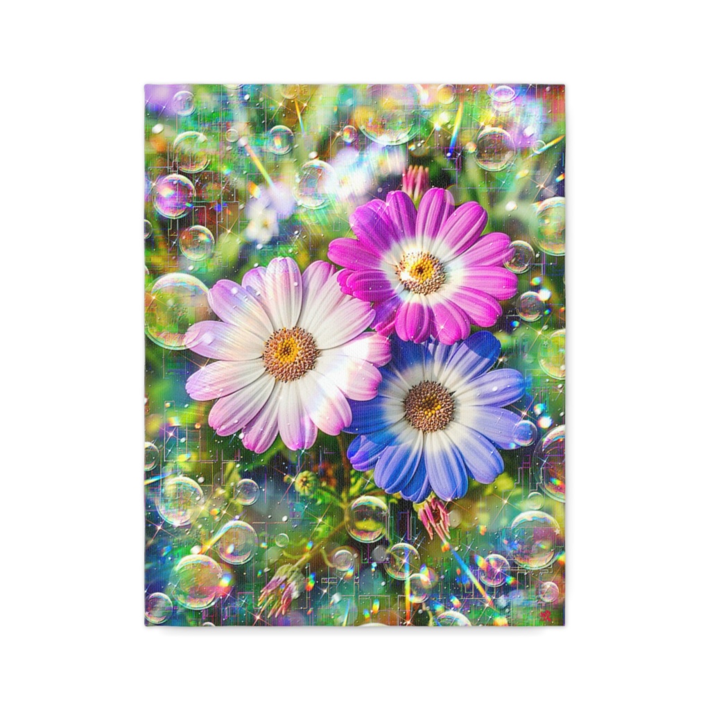 a-2558 恩寵溢るる冬虹の庭 Pure Family Prayer