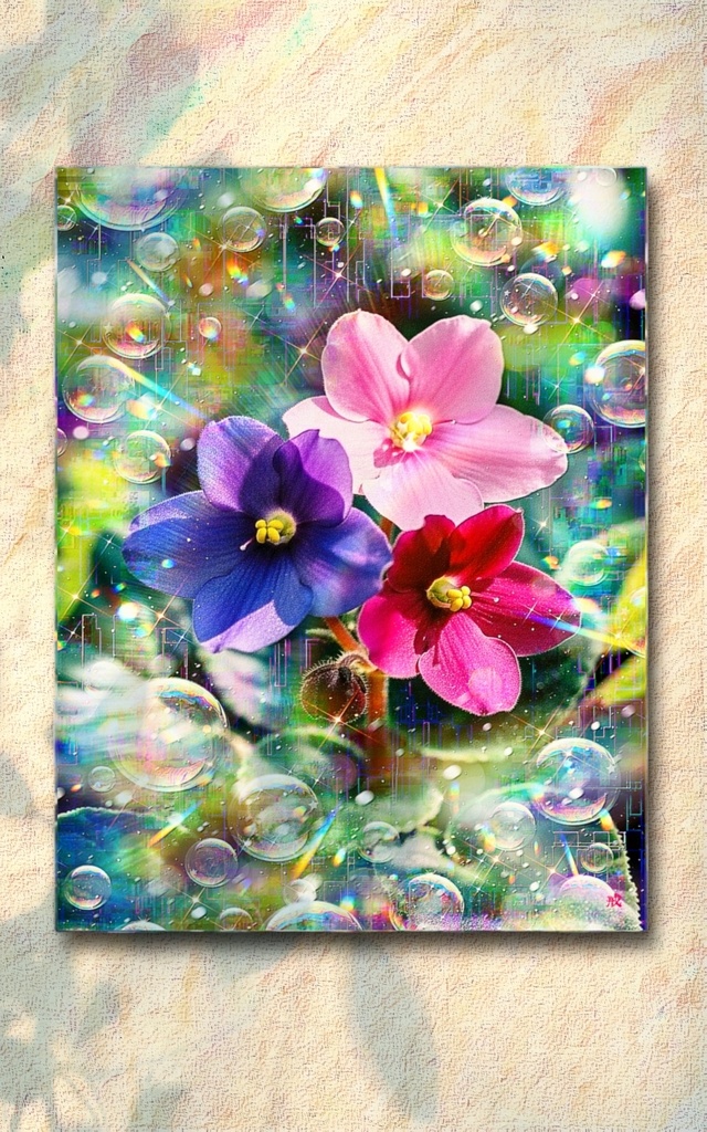 a-2559 庭にゆれる一陽の祈華 Dawn of Grace