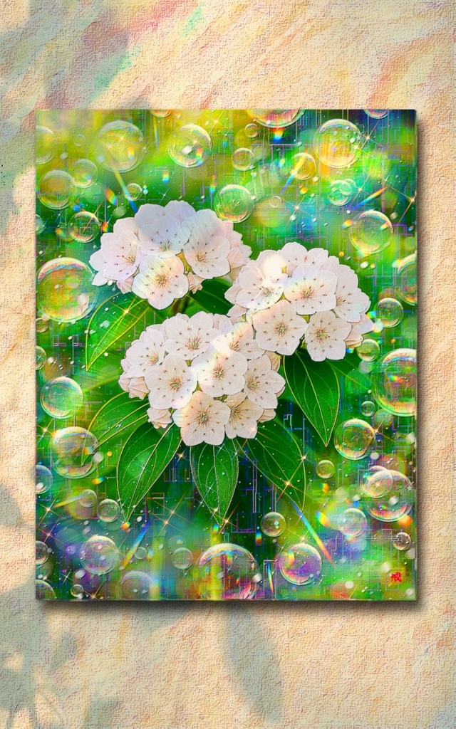 a-2561 虹彩ゆれる光風の抱擁 Innocence in Light