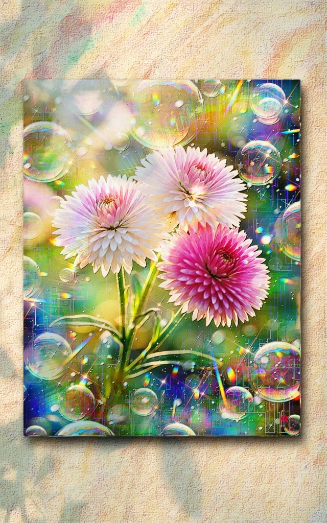 a-2562 絆結ぶ霜晨の祈り Radiant Hope Bloom