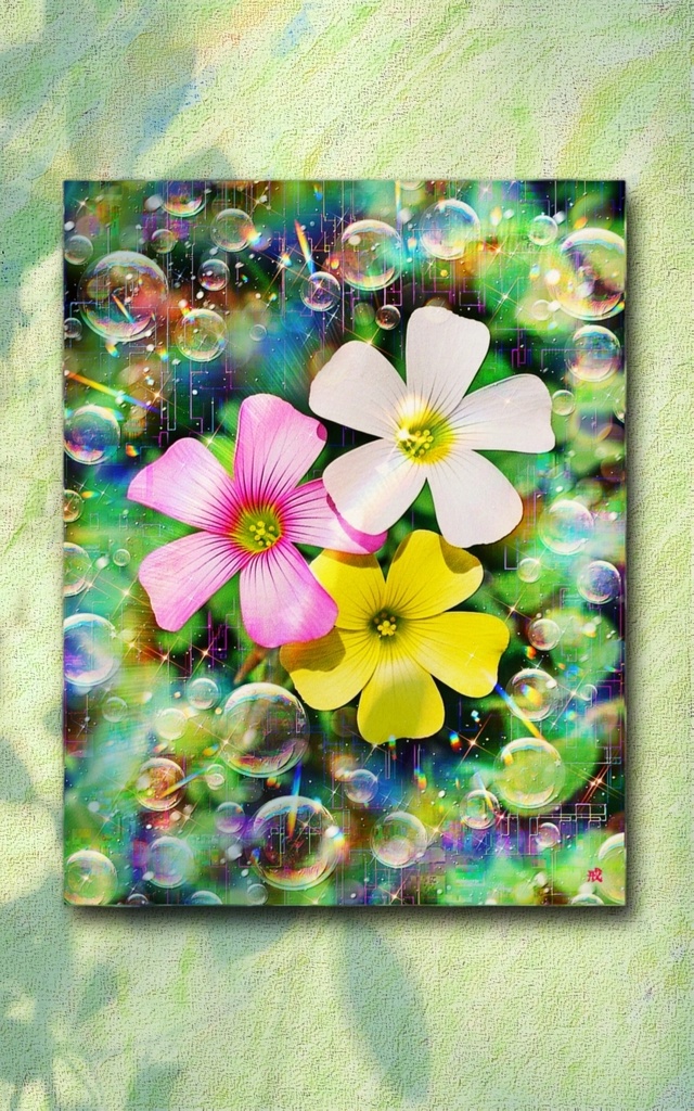 a-2566 暖かき庭の天衣の夢 Grace of Innocence