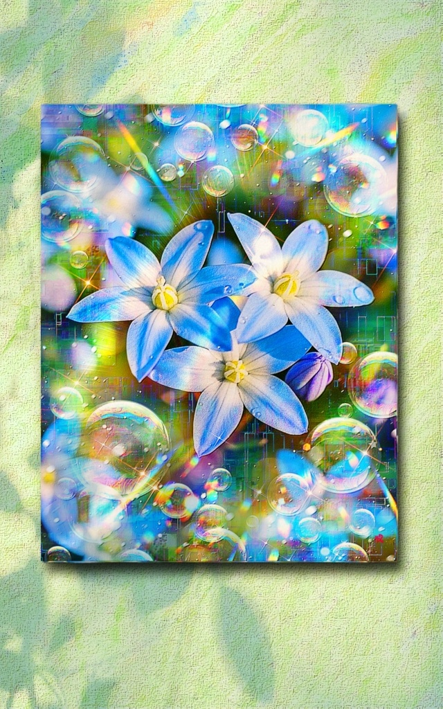 華影揺れる光風の祈り Sacred Blue Prayer