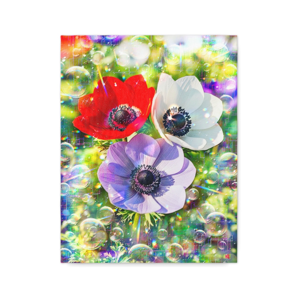 a-2570 虹光満つる光泡の聖庭 Sacred Radiant Hope