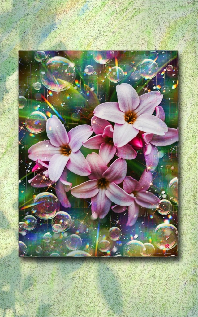 a-2573 光風に澄む不滅の芳 Blessed Bloom