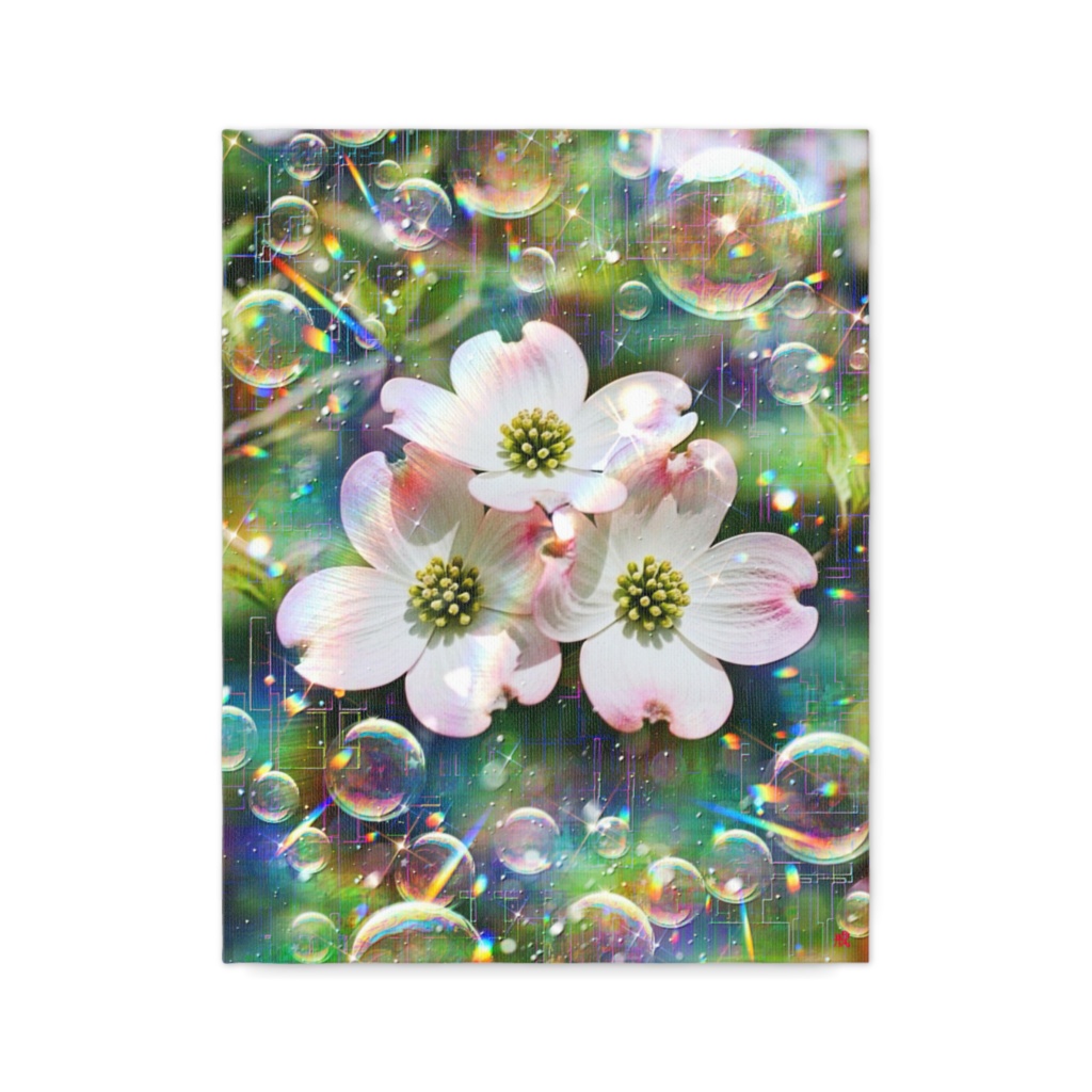 a-2574 虹光射す童心の庭 Hearts in Light