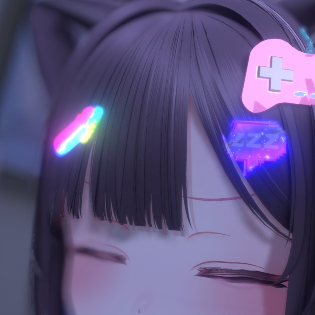 【MA対応】光るHair Accessories