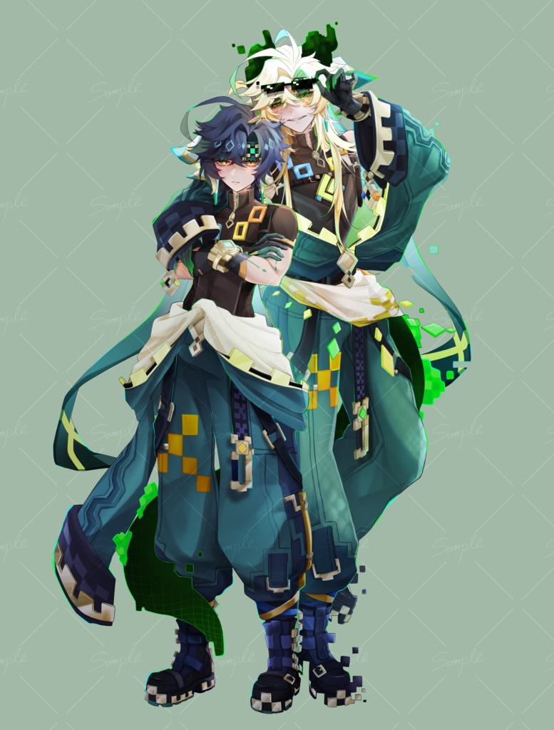 キィニチ+アハウ　アクリルスタンド