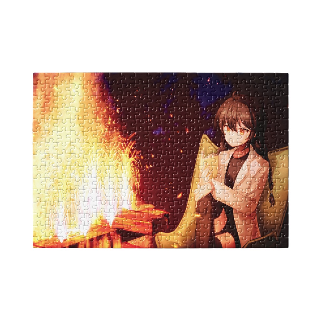 【概念部パズル】トルネードおさげたん - 焚火花火