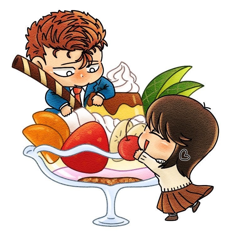 喫茶に来た中野＆お姉さんアクスタ