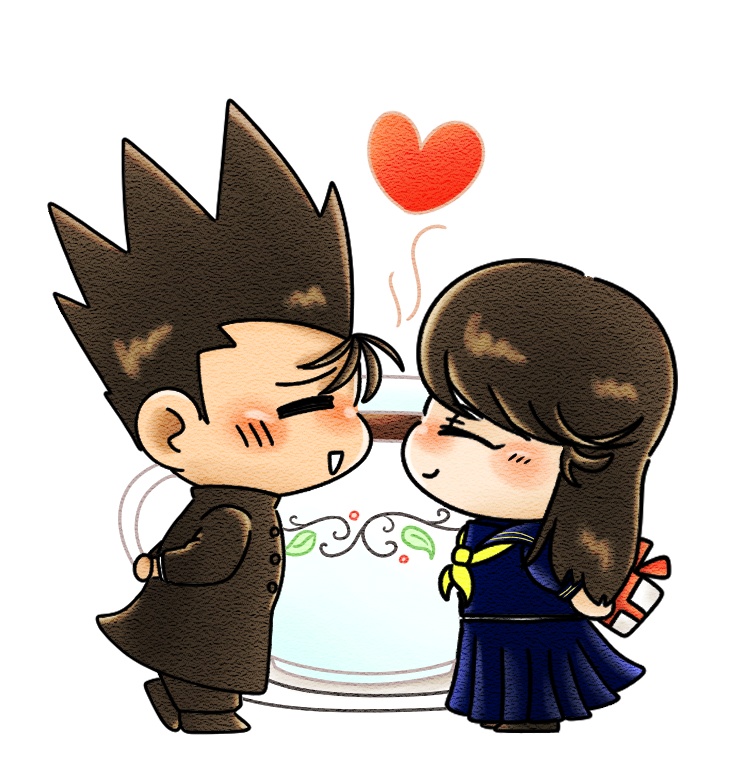 喫茶に来た伊藤＆京子アクスタ