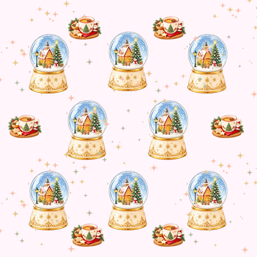 2026　クリスマスデジタルペーパー素材　１０枚