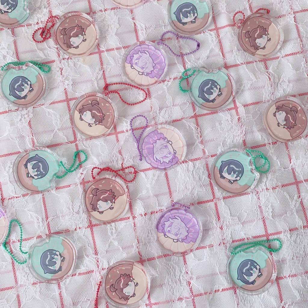 メッシャーズ 自立ミニアクリルキーホルダー