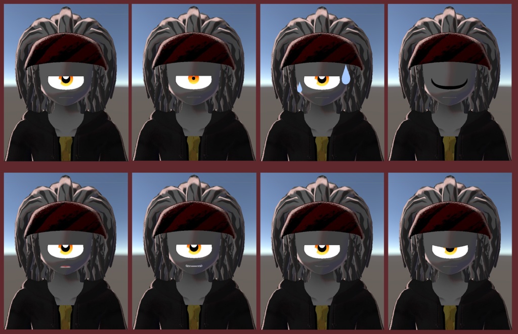 【3Dモデル】ラスト(Rust)