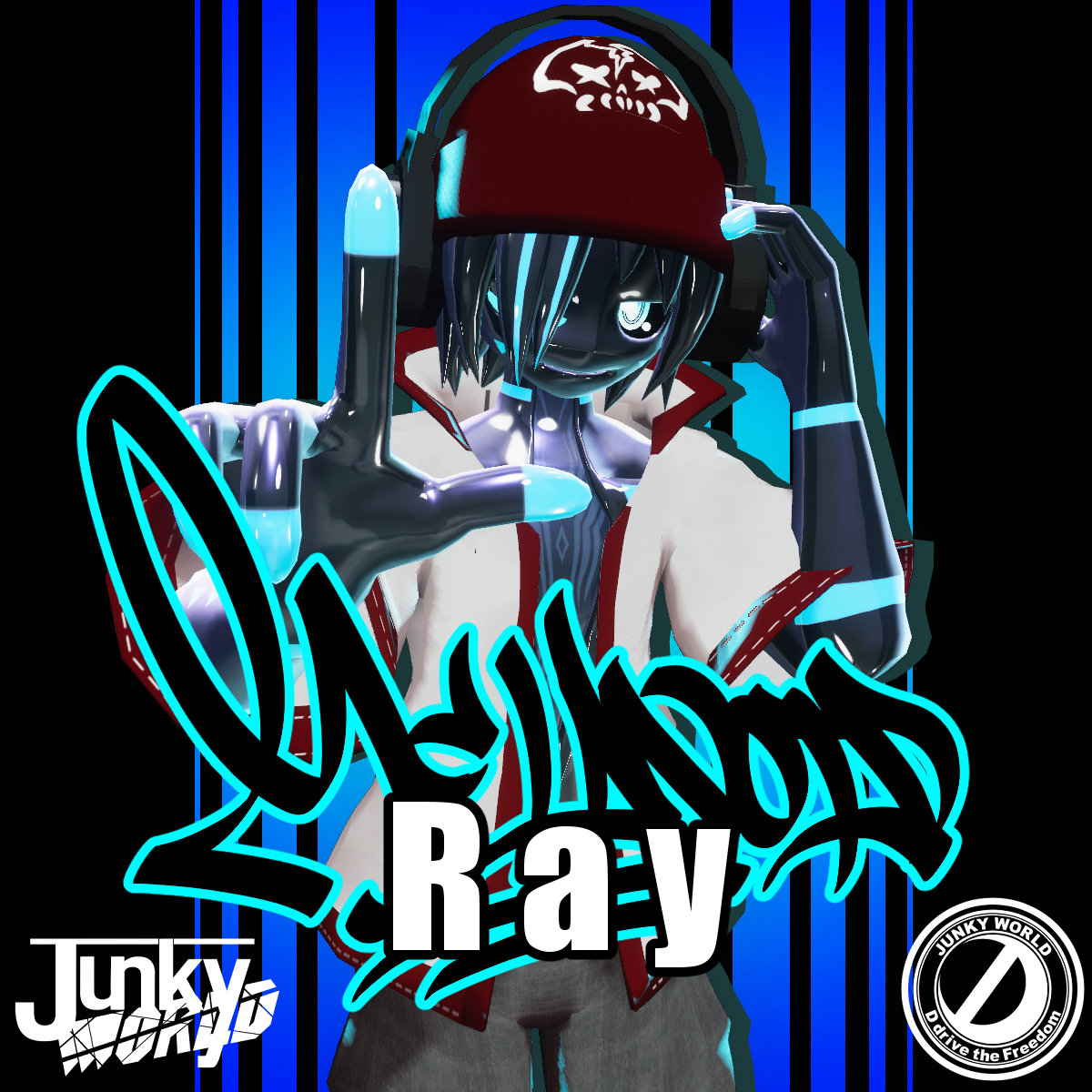 【3Dモデル】メラノイド・レイ(Melanoid_Ray)