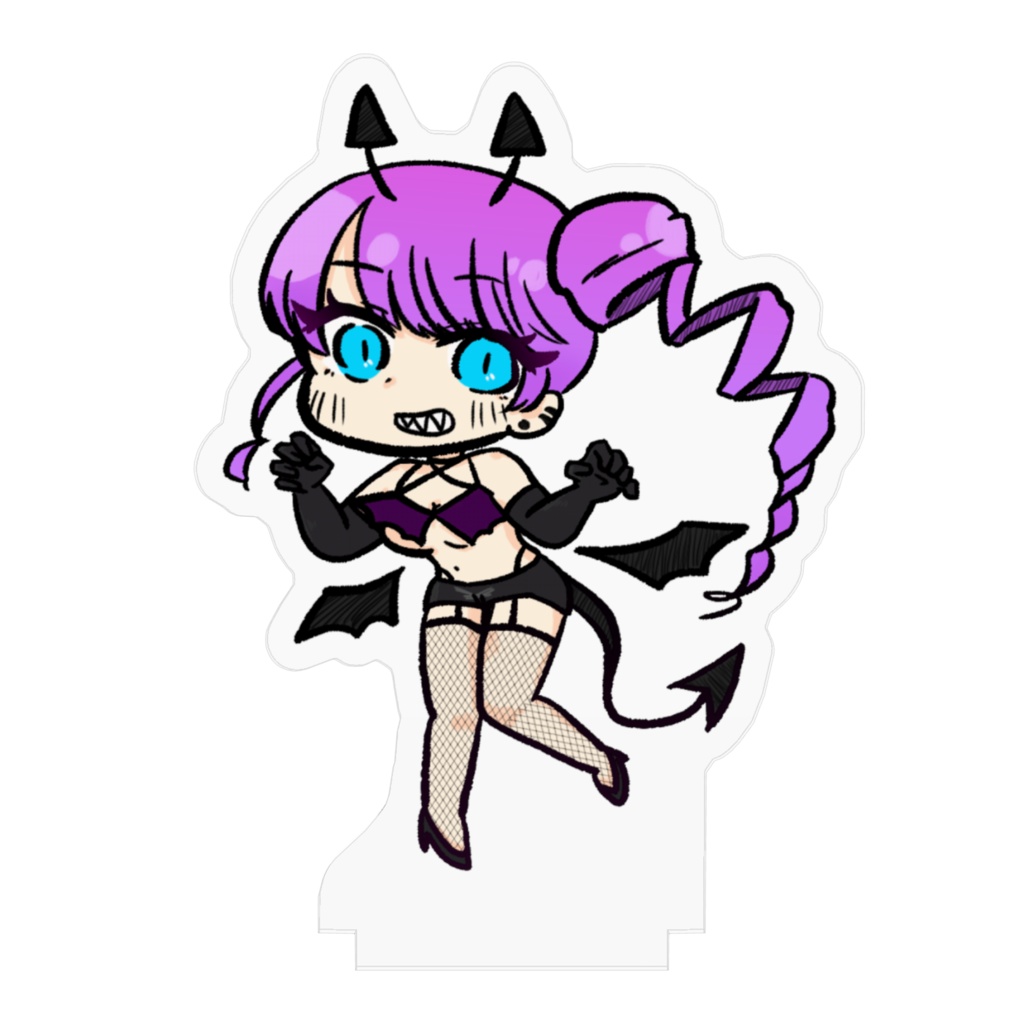 【ハロウィン】悪魔足海ひなアクリルスタンド