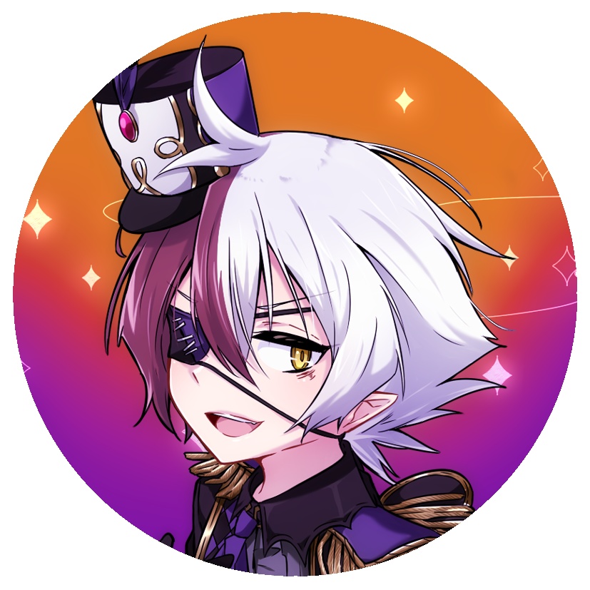 ハロウィン缶バッチ【アダムセット】