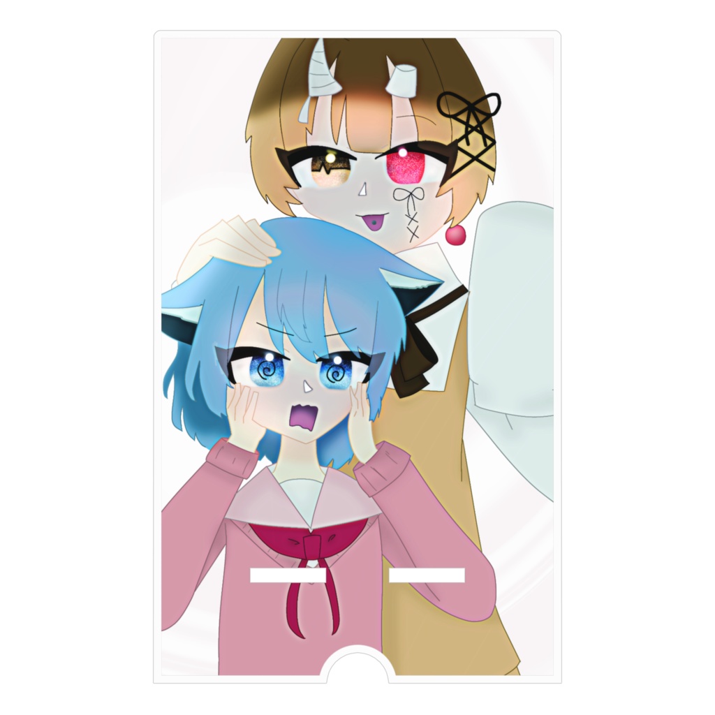 東雲×葉月のスマホスタンド