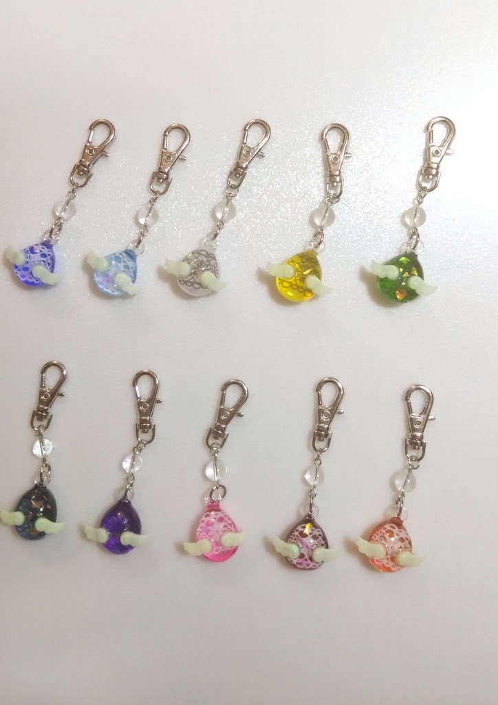 推したまごちゃん【レッド】キーホルダー