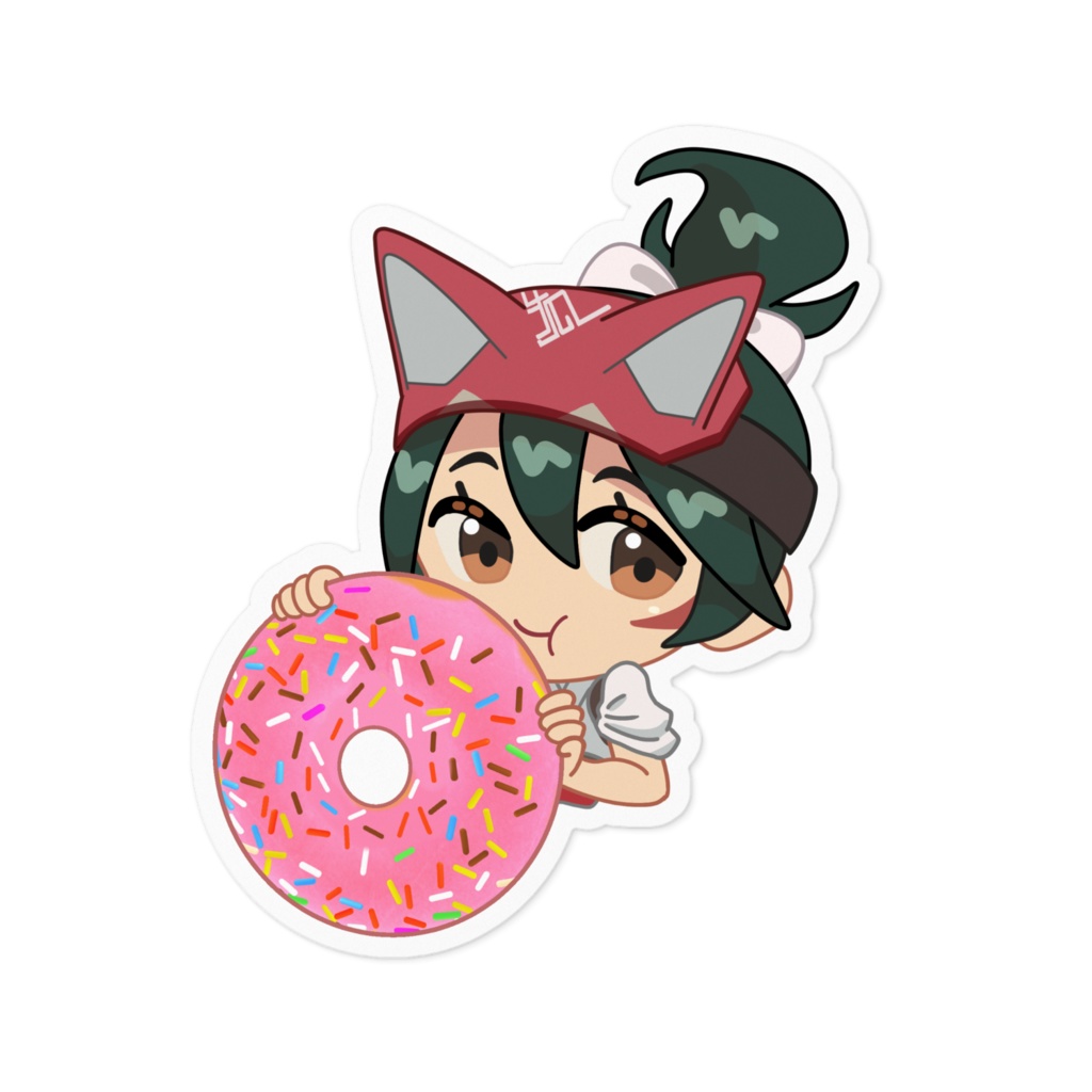 キリコ　ドーナツステッカー　【Overwatch】