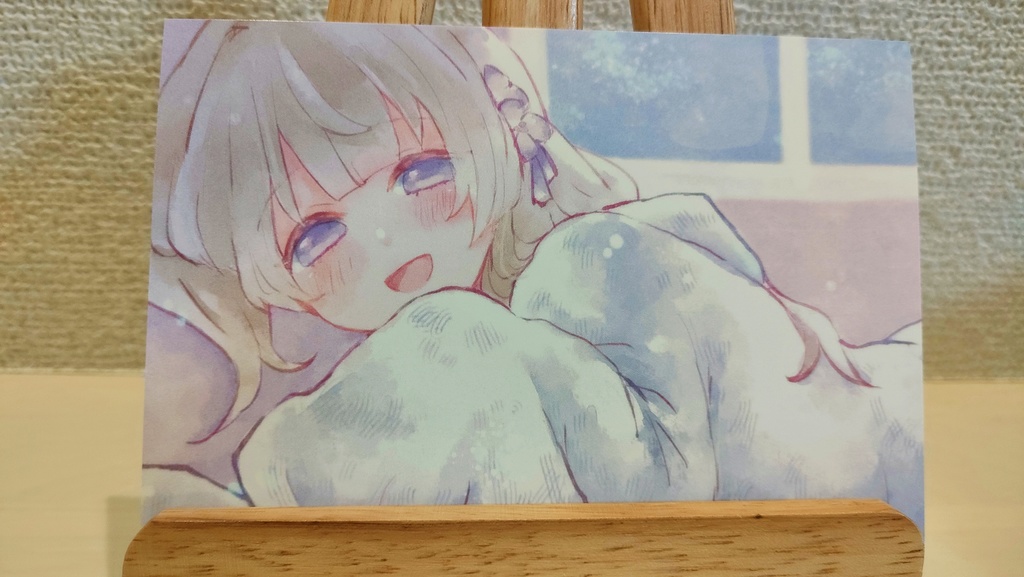 ゆらの添い寝ポストカード