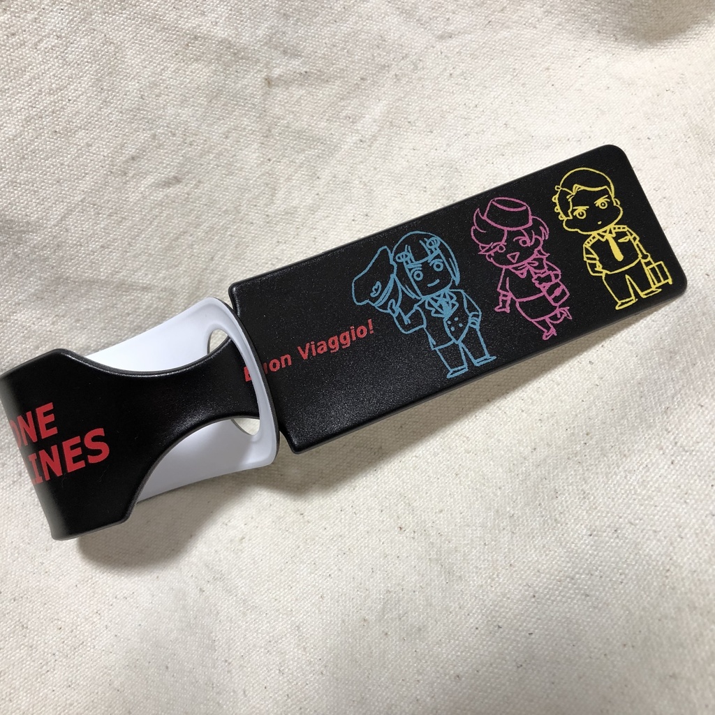 パッショーネ航空ラゲッジタグ+コピー本"Welcome Aboard Passione Airlines"