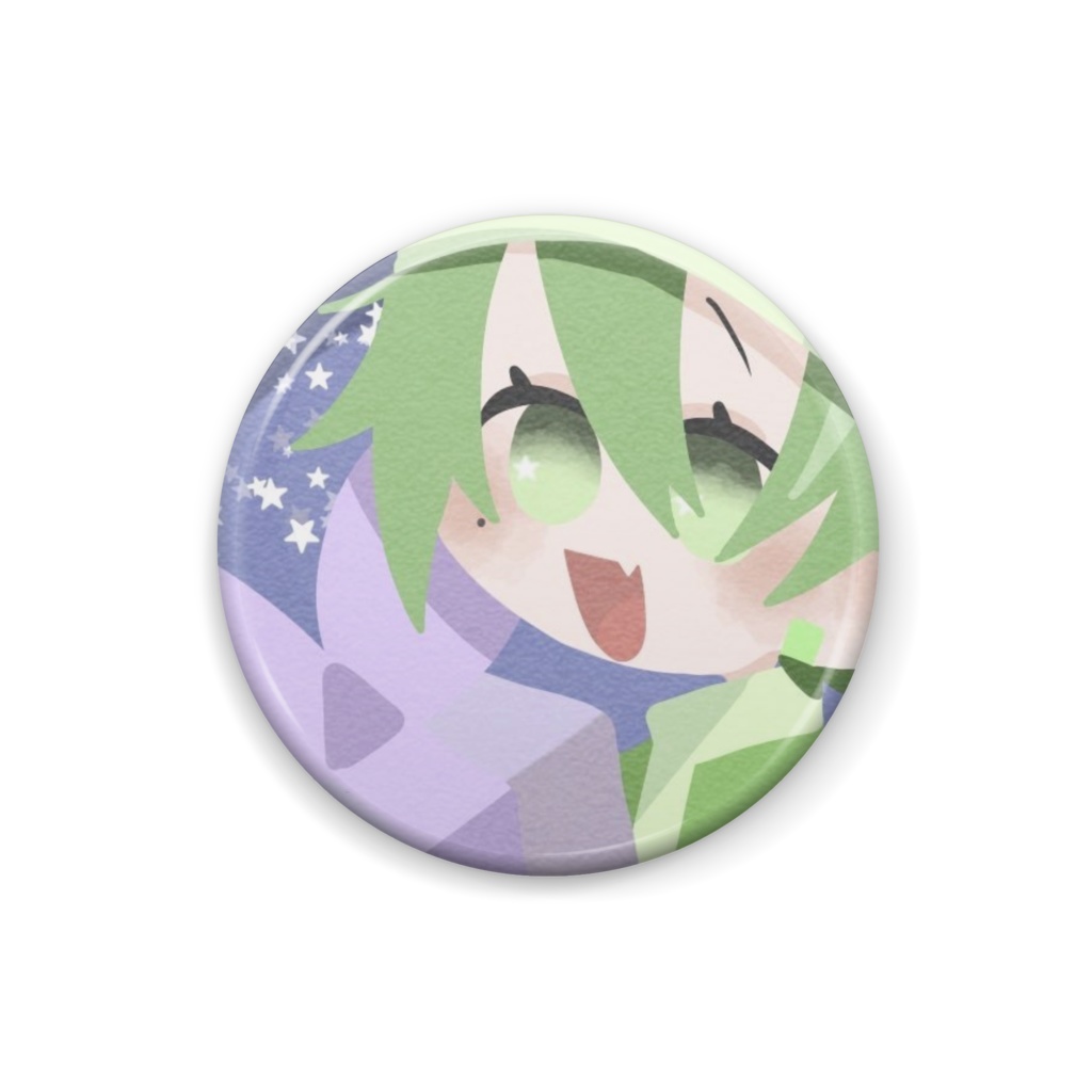 うつろ君缶バッジ