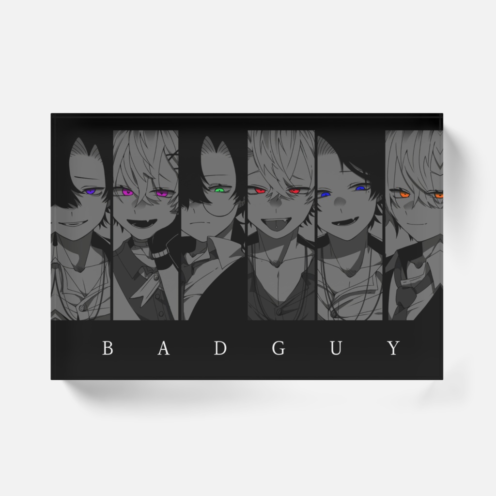 彰月&一ノ瀬 アクリルブロック