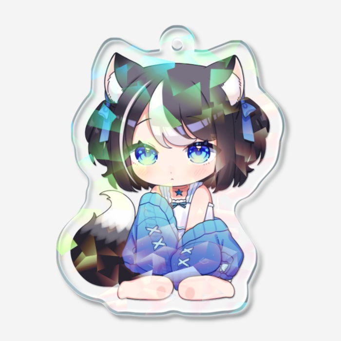 ホログラムアクキー！SDパジャマぷるちゃん