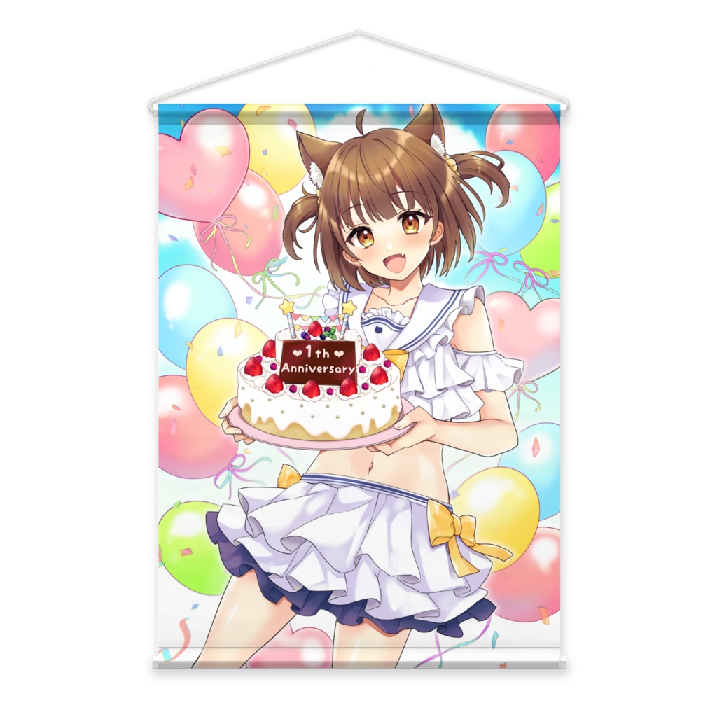 1周年記念♡タペストリー